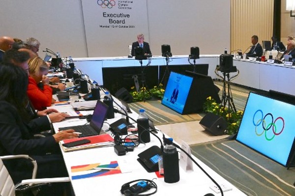 IOC理事會決定進一步制裁俄羅斯。©AFP
