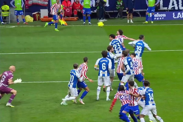 【西甲】馬德里體育會4：2愛斯賓奴