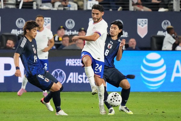 世盃抽籤後，日本其中兩場分組賽於達拉斯進行。©AFP