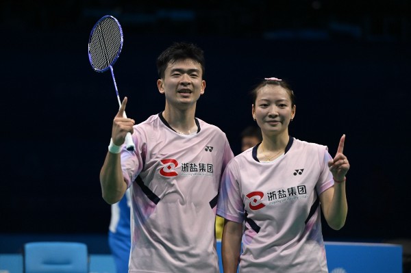 【全運】「雅思組合」稱霸混雙完美告別