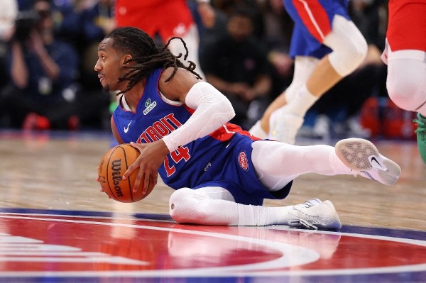 活塞大勝。©AFP