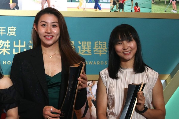 佘繕妡李思穎「接棒」當選十傑  瞄準亞運獎牌