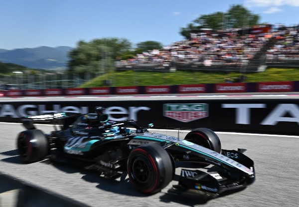 F1奧地利站 羅素壓法拉利雙雄排頭位