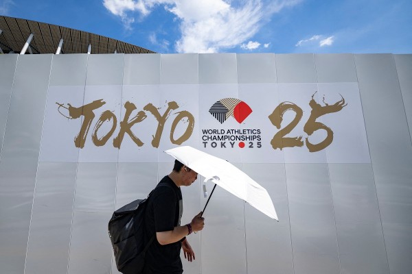 世界田徑錦標賽周六在東京開幕。©AFP