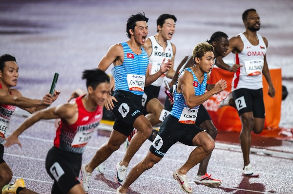 港隊男女子接力隊分途出擊 何澔維祈尊康跳高並列第10