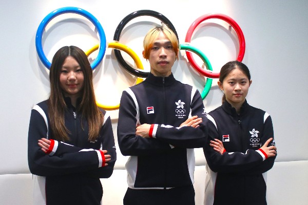 港隊米蘭冬奧遣4將 金咏晞、郭子峰攜家族祝福出征