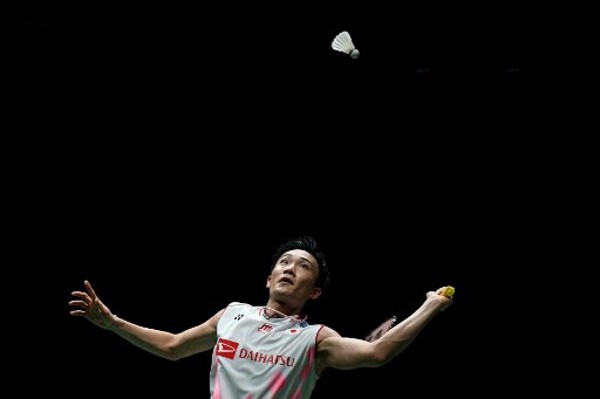 桃田賢斗劍指明年奧運金牌。©AFP