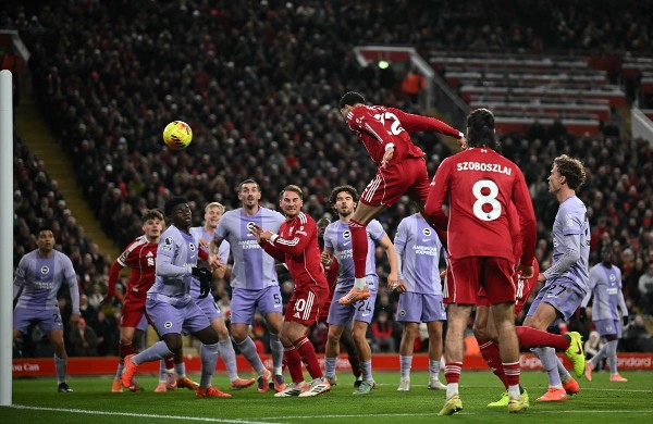 伊傑迪基起孖 利物浦2：0白禮頓