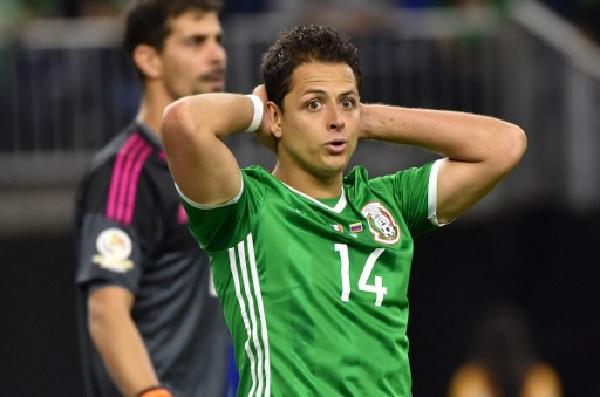 此前代表墨西哥參加美洲國家盃的查維亞靴南迪斯，最近不幸在家跌傷手骨。©AFP
