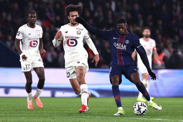 丹比利起孖率PSG贏里爾