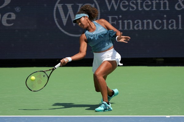 大坂娜奧美感到生女難過打波。©AFP