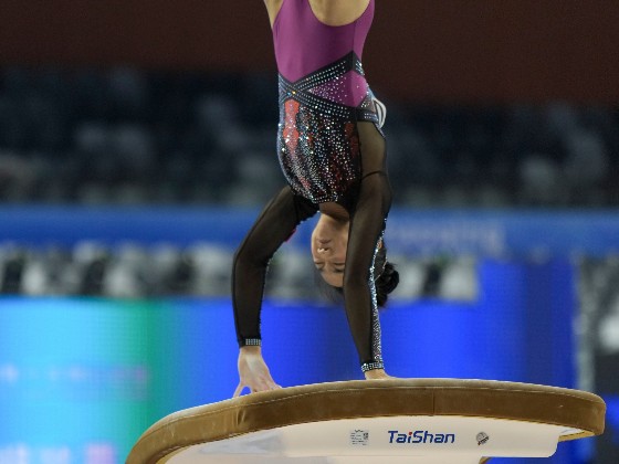 【全運】體操曾凱緣跳馬決賽得第5