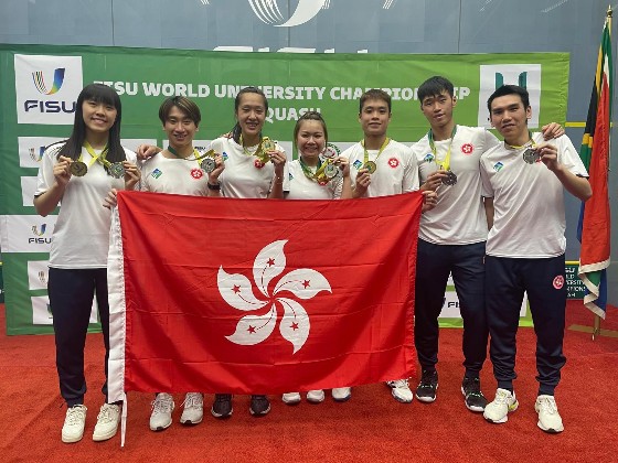 世界大學生壁球錦標賽 港隊團體賽獲亞軍