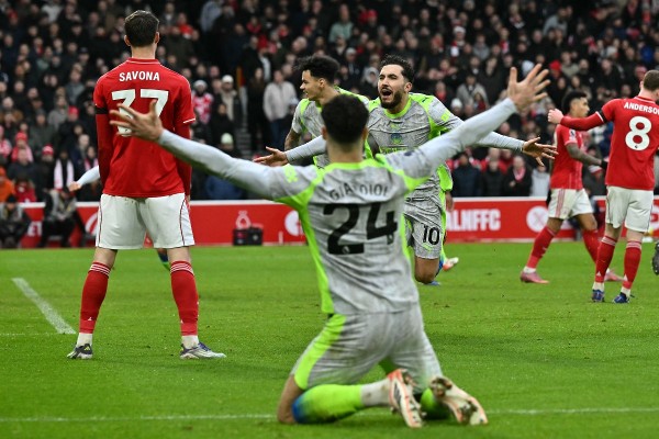 卓基1+1 曼城2：1贏森林上榜首