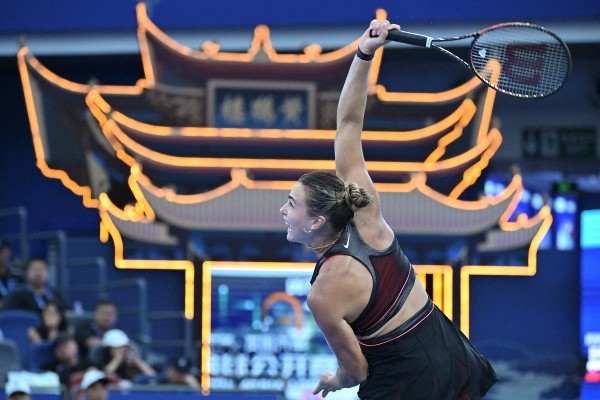 一姐在武漢賽保持全勝成績。©AFP