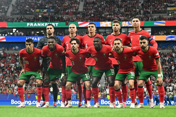 葡萄牙去仗驚險晉級。©AFP