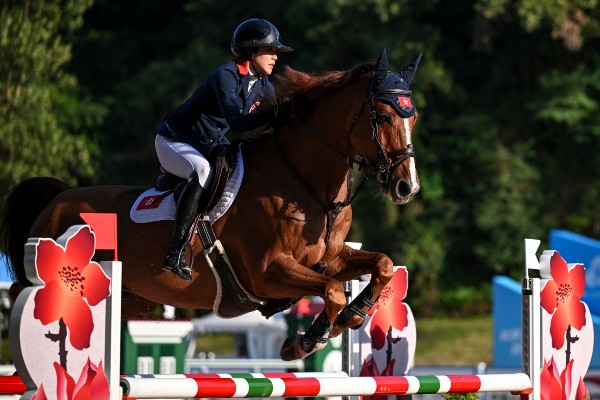 【全運】賴楨敏場地障礙賽緣慳銅牌得第5