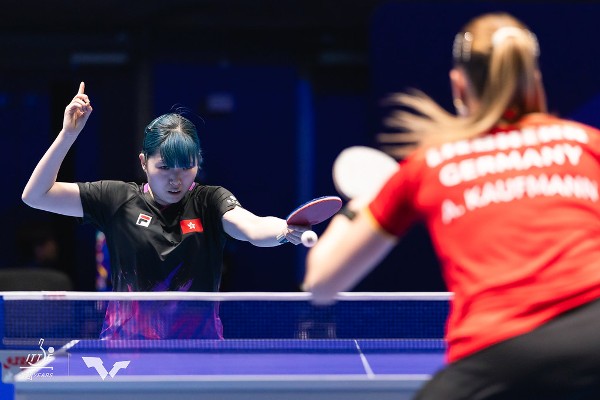 港女乒8強負德國無緣再踏頒獎台