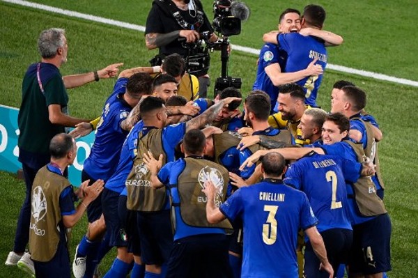 意大利已經29場不敗。©AFP