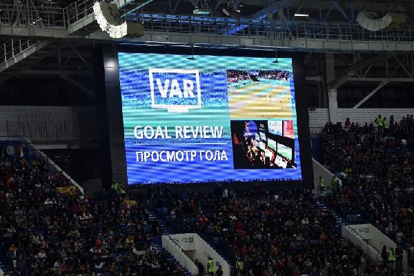 VAR於世界盃已取得成功。©AFP