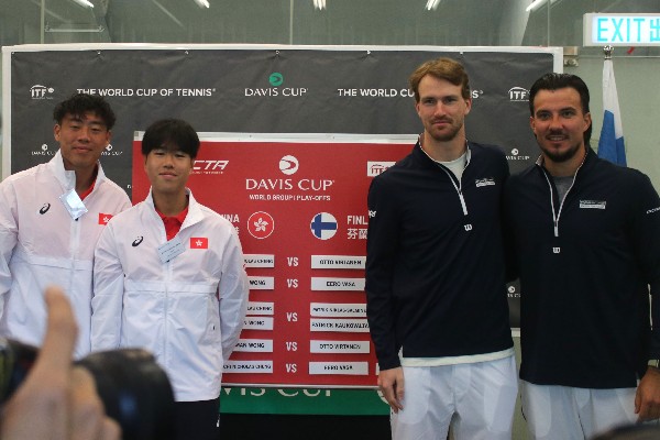 鄭肇致台維斯盃打頭陣 黃澤林：球迷應期待師弟發揮