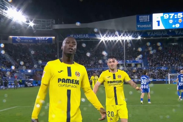 【西甲】艾拉維斯1：1維拉利爾