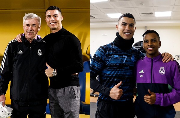 C朗探班為皇馬食「塞」打氣