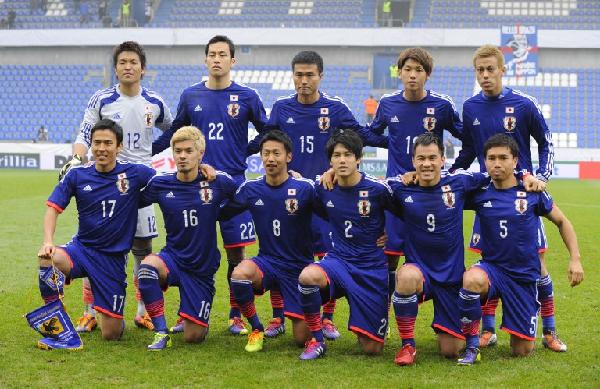 日本將會以進攻性較強的陣容出戰巴西世界盃。©AFP
