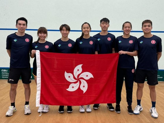 世界大學生壁球錦標賽 港隊全勝闖團體賽4強