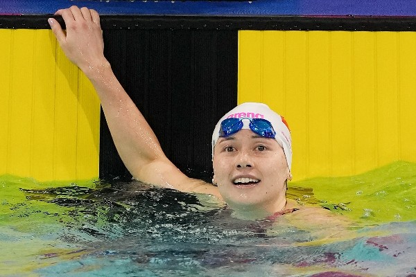 【全運】100自無敵領放 何詩蓓奪今屆第2金