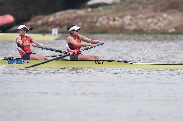 【全運】黃湘儀梁瓊允女子雙人單槳得第6