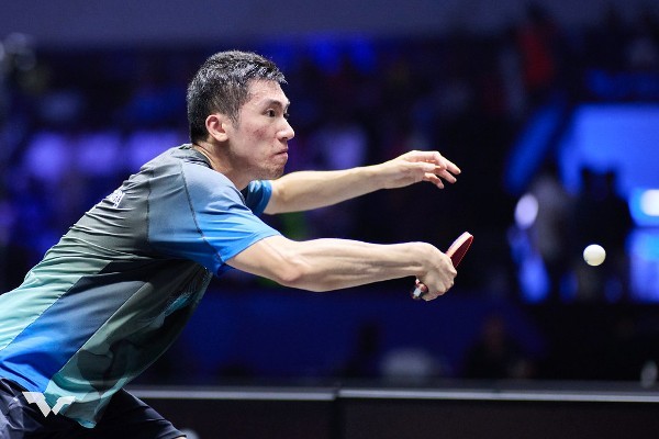 林兆恒闖乒球亞洲盃8強 今晚再鬥張本