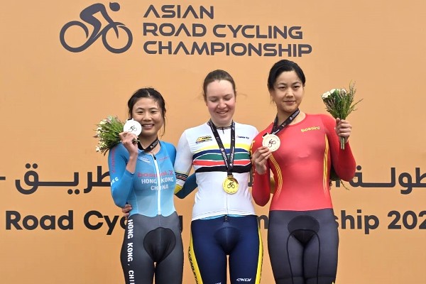 梁穎儀首奪公路單車亞錦賽銀牌