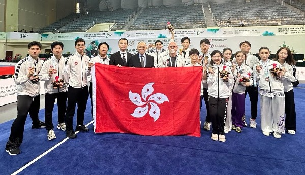 武術亞錦賽 港隊共奪2金6銀4銅