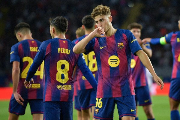 巴塞大勝。©AFP