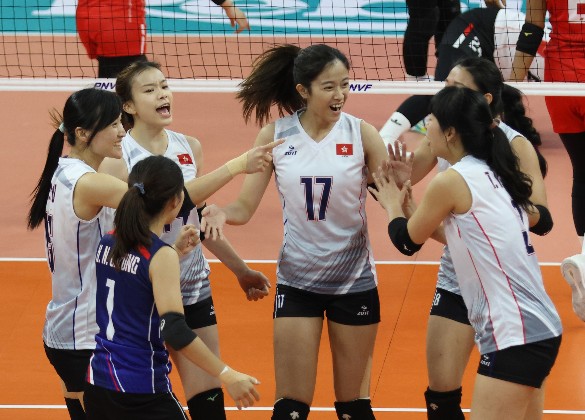 亞洲女排挑戰盃 港排挫印尼奪小組首勝