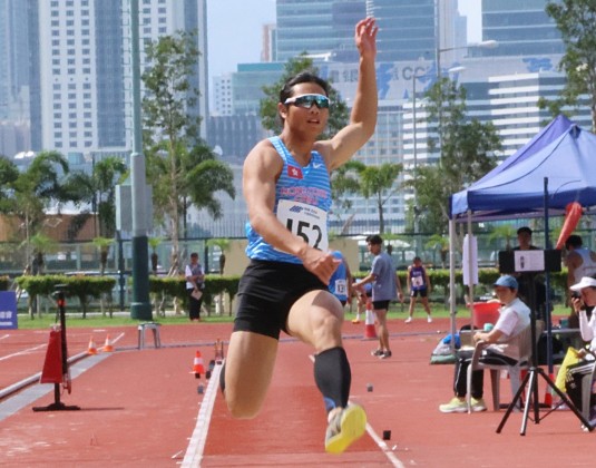 黃珀恆造出PB 壓陳銘泰跳遠稱王