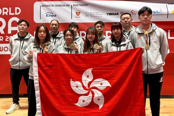 港乒波蘭殘疾人挑戰賽奪3金1銀
