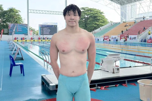 徐奕祺0.01秒破50蛙港績