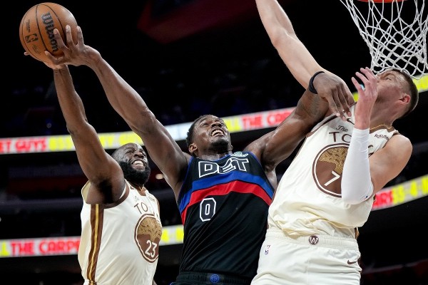 缺根寧咸連贏 活塞挫勇士鎖定季後賽