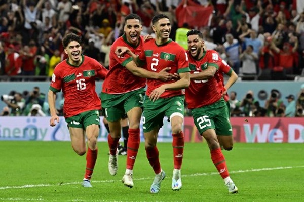 摩洛哥歷來首度殺入世盃最後8強。