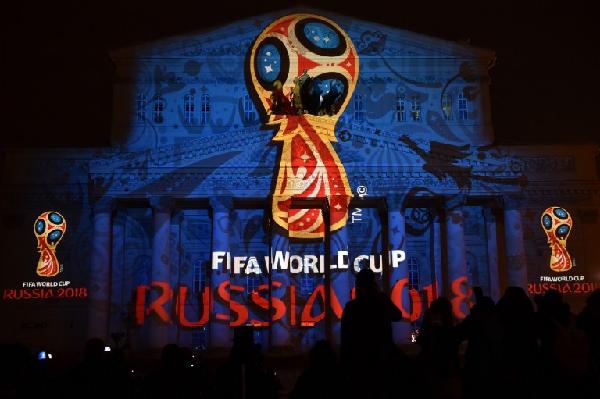 2018世界盃官方徽章終於周二晚揭曉。©AFP
