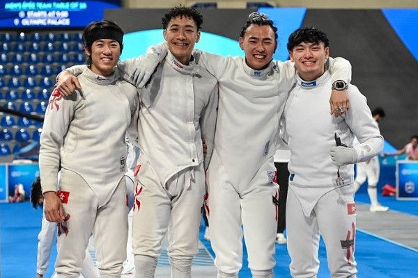 【全運】劍隊男重女花團體賽8強止步