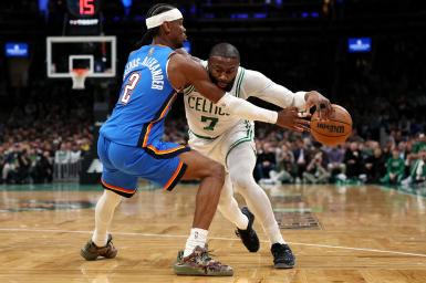 塞爾特人終結雷霆12連勝