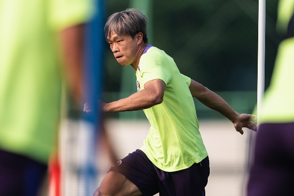 茹子楠坦言鬥強隊心情格外興奮。HKFA