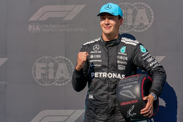羅素連續兩年F1加拿大站排頭位