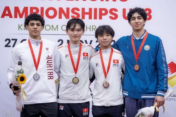 男花劉晉延一劍制勝稱霸U23亞錦
