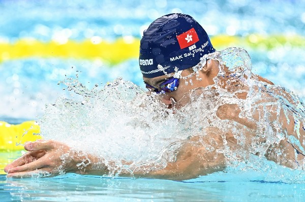 【全運】麥世霆總成績第4躋身200蛙決賽