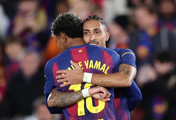 巴塞贈奧沙辛拿兩蛋領先7分