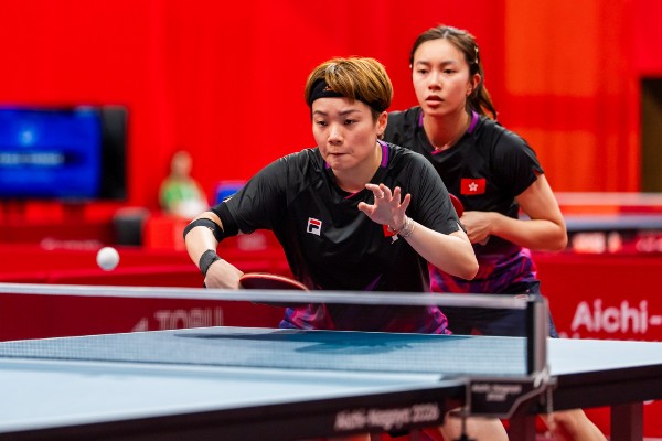 杜吳配闖女雙4強 港乒連續10屆亞運有牌落袋
